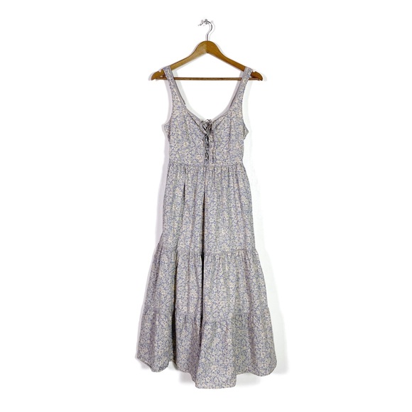 Christy Dawn The Adele Dress Daisy Blue - Picture 4 of 9